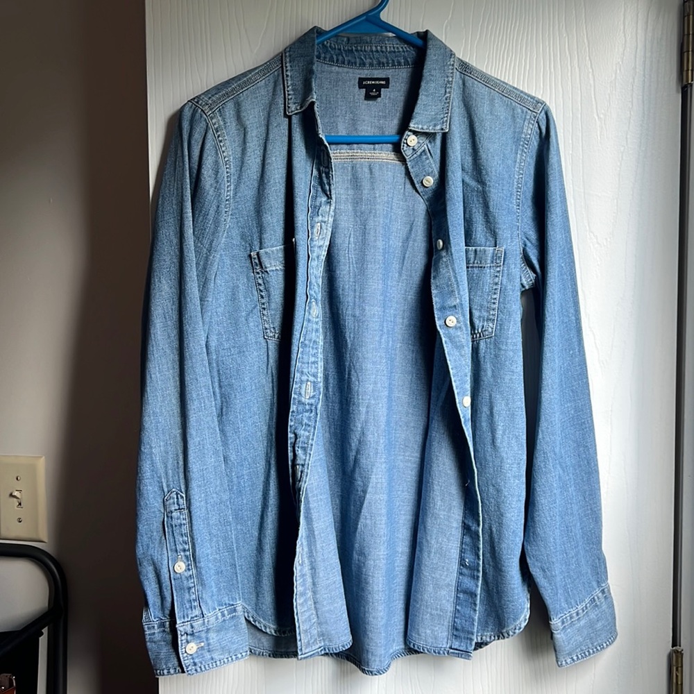 Jcrew denim shirt